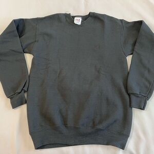 Vintage USA Olympics Black Embroidered Logo‎ Crewneck Sweatshirt Sz MT